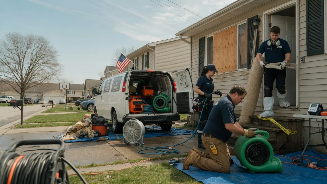 Water Damage Restoration in Sawyer, OK near me